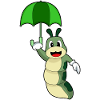 Parapluie chenille