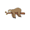 Faultier Faul Sarkasmus Geschenk