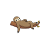 Faultier Faul Sarkasmus Geschenk
