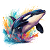 der bunte Orca-Wahl