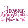 Joyeux Anniversaire Mamie