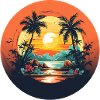 Tropical paradise: relaxation on vacation!