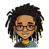 Dreadlocks with a friendly face