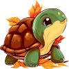 Autumn turtle: walk through