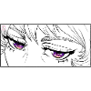 Manga Girl Lovely Eyes