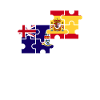 Cayman Islands Spain Flag Spanish