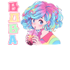 Anime et Boba Bubble Tea