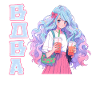 Anime and Boba Bubble Tea