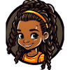 Vivid Child Portrait Illustration