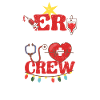 Nurse ER Christmas Crew Nursing