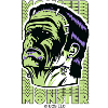 Universal Monsters Frankenstein Mit Schriftzug