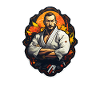 Combattant Jiu Jitsu
