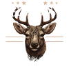 Hirsch Trachtenshirt Geweih Hirsche