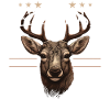 Hirsch Trachtenshirt Geweih Hirsche