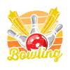 Bowling Skjorte Bowlingspiller Bowling Kugle