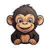 Chimpanzee Kawaii