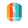 Badminton Badminton Badminton Player Chocolate