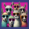 Llama Stylisch