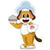 Dog Cooking Cooking Serving Bell