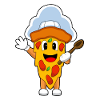 Pizza Koch Kochlöffel