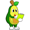 Avocado Secretary Sticky Notes