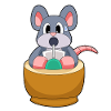 Mouse Secretary Drink Office