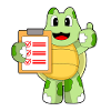 Turtle Secretary Sticky Notes