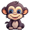 Bébé chimpanzé