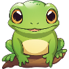 cute little frog