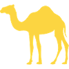 Yellow camel