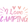 I love camping
