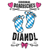 Babyfüße bayrisches Mädchen