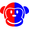 Glücklicher Affe Happy Monkey