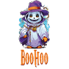 Halloween Geist Ghost BooHoo witzig