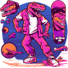 Pop Art Dino