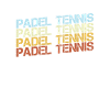 Padel Tennis Retro