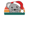 Joyeux Noël Retro Mouse Noël