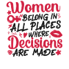 Feminist Women Belong In All