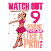 I'm 9 - Girl Twirling