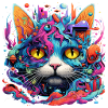 Chat Pop Art