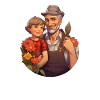 Frame Grandpa & Granddaughter
