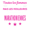 femmes naissent les meilleurs marathoniennes