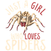 Arachnide Tierliebhaber Mädchen Geschenk Spinne