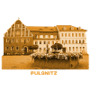 Pulsnitz Rathaus Markt Sachsen Lebkuchen