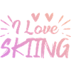 J’adore skier