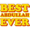 Abdullah First Name Funny Gift