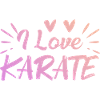 I love karate