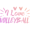 I love volleyball