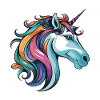 Einhorn Portrait