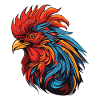Rooster Portrait